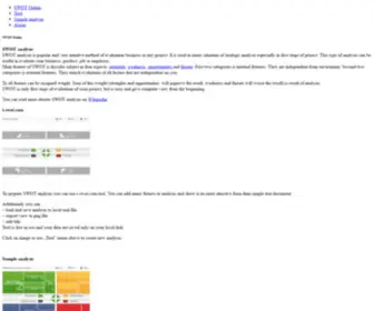 I-Swot.com(SWOT online) Screenshot