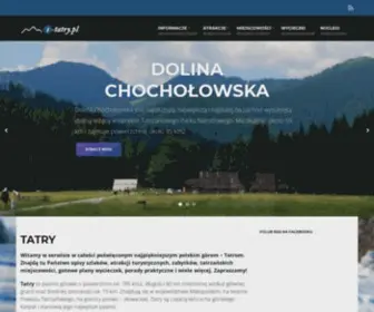 I-Tatry.pl(Internetowy przewodnik po tatrach) Screenshot