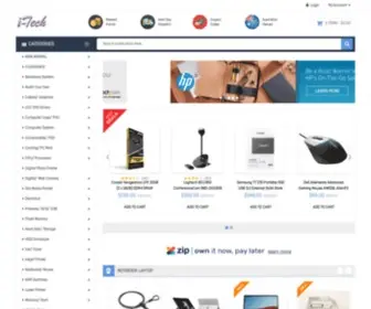 I-Tech.com.au(Computer Hardware and Software Australia Online) Screenshot