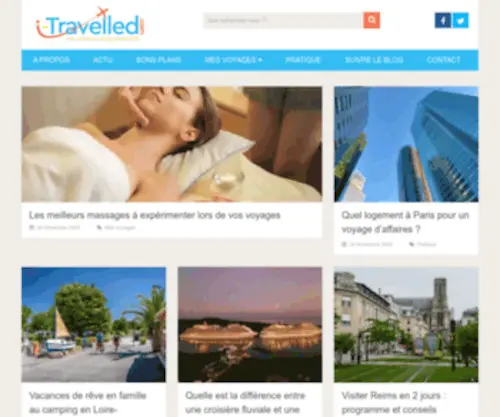 I-Travelled.com(Blog voyage) Screenshot