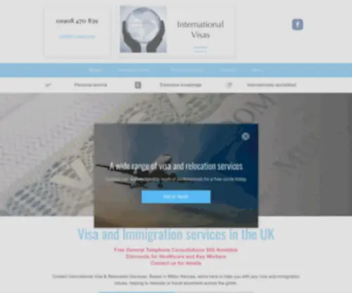 I-Vars.com(International Visa & Relocation Services) Screenshot