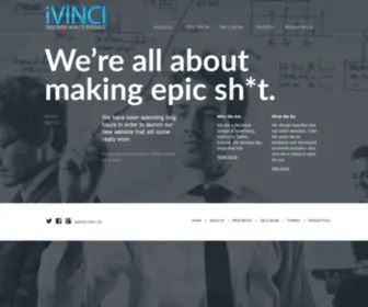 I-Vinci.com(I-Vinci Digital Agency) Screenshot