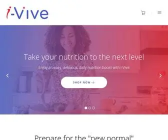 I-Vive.com(Create an Ecommerce Website and Sell Online) Screenshot