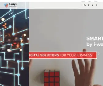I-Ways.net(Digitale Transformation und der Weg zu Ihrem Unternehmen 4.0) Screenshot