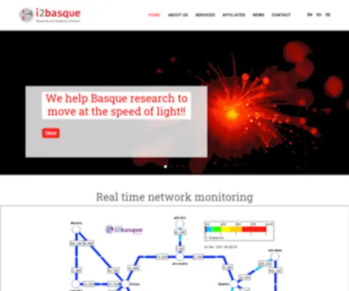 I2Basque.eus(Red Académica y de Investigación) Screenshot