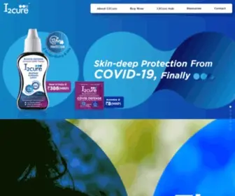 I2Cure.com(I2Cure's free molecular iodine formulation) Screenshot