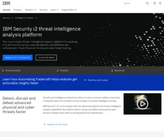 I2Group.com(I2 Intelligence Analysis and Advanced Analytics Platform) Screenshot