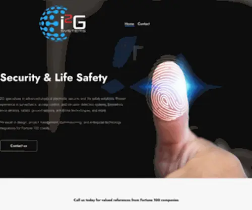 I2GSYstems.com(I2G Systems) Screenshot