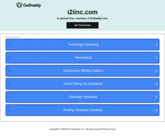 I2IINC.com(I2i Inc) Screenshot