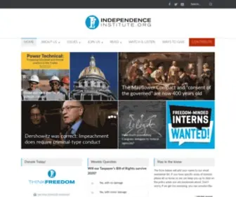 I2I.org(Independence Institute) Screenshot