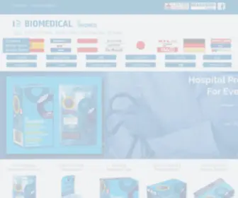 I3Biomedical.ca(Antimicrobial Medical Masks) Screenshot