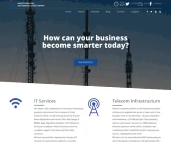 I3C.co.ug(Infinity Computers & Communications Company) Screenshot