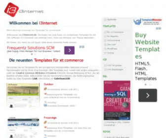 I3Internet.de(XTCommerce Templates (xtc)) Screenshot