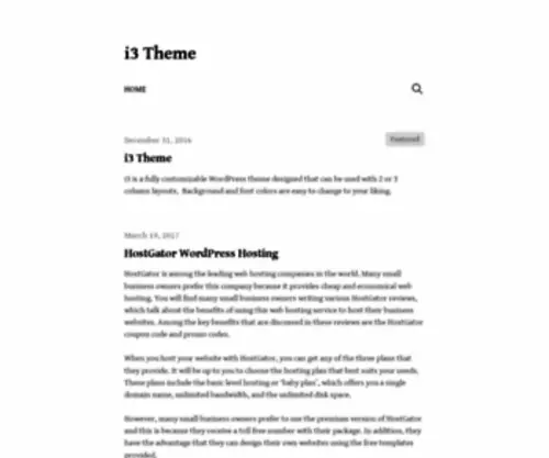 I3Theme.com(I3 Theme) Screenshot