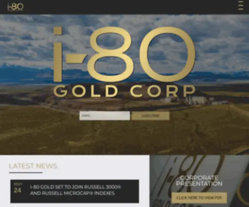I80Gold.com(I80 Gold) Screenshot