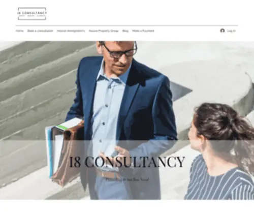 I8Consultancy.com(I8 Consultancy) Screenshot