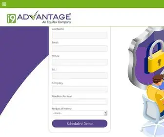 I9Advantage.com(Cloud-based electronic Form I-9 and E) Screenshot