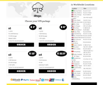 I9VPS.host(Global VPS Hosting) Screenshot