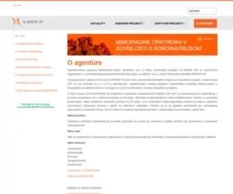 IA.gov.sk(O agentúre) Screenshot