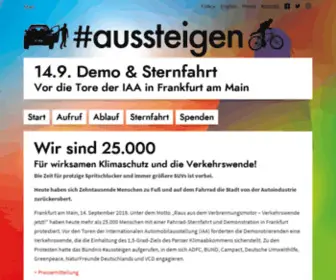 Iaa-Demo.de(IAA Demo & Sternfahrt 2021) Screenshot