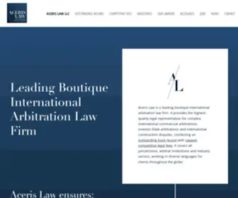 Iaa-Network.com(International Arbitration Resources) Screenshot