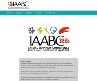 IAABCConference.org(IAABCConference) Screenshot