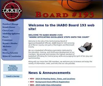 Iaaboboard193.com(IAABO Board 193) Screenshot