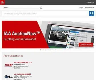 Iaai.com(Online Car Auctions) Screenshot
