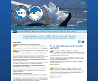 Iaato.org(Homepage) Screenshot