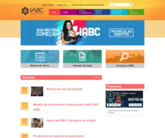 Iabc.org.br(Instituto Adventista Brasil Central) Screenshot