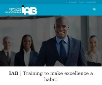 Iab.co.bw(Technical Financial Services Training Academy) Screenshot