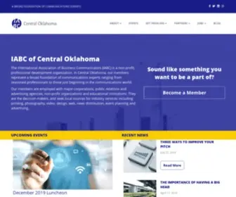 IABCOkc.com(A broad foundation of communications experts) Screenshot