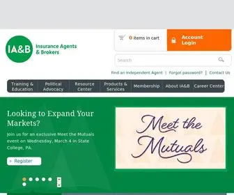 Iabforme.com(Insurance Agents & Brokers) Screenshot