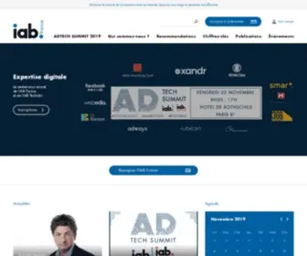 Iabfrance.com(L'iab france (interactive advertising bureau)) Screenshot