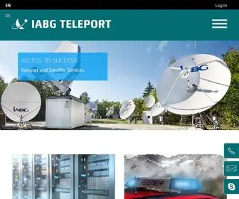 Iabgteleport.de(IABG Teleport) Screenshot