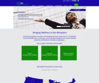 Iabhp.com(IAB Health Productions) Screenshot