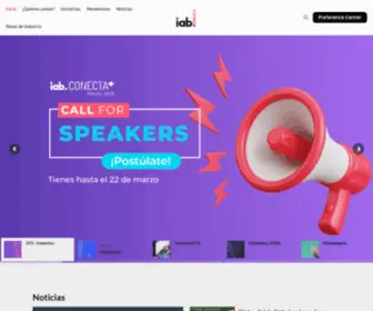 Iabmexico.com(El Interactive Advertising Bureau (IAB)) Screenshot