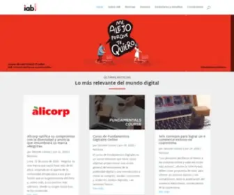Iabperu.com(El interactive advertising bureau (iab)) Screenshot