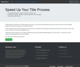 Iabstract.com(County Offices) Screenshot