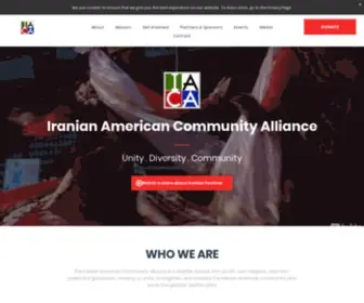 Iaca-Seattle.org(Iranian American Community Alliance) Screenshot