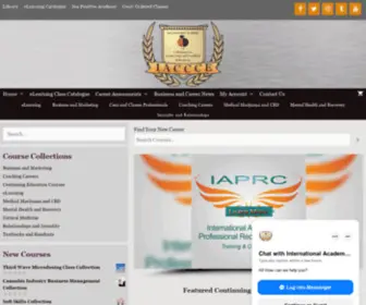 Iaccce.org(International Institute Of Collaborative Counseling And Coaching Education) Screenshot