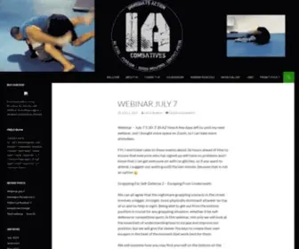 Iacombatives.com(Immediate Action Combatives) Screenshot