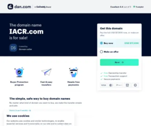 Iacr.com(Iacr) Screenshot