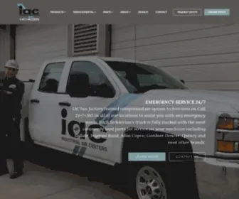 Iacserv.com(Industrial Air Compressors And Compressed Air Systems Kentucky Indiana Ohio Florida KY IN OH FL) Screenshot