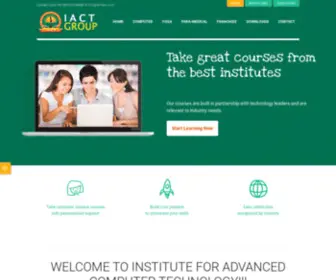 Iact-EDU.com(Institute for Advanced Computer Technology) Screenshot
