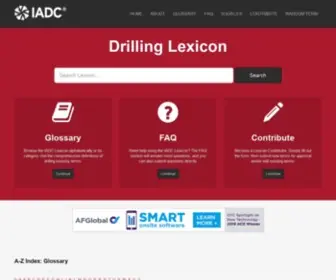 Iadclexicon.org(The IADC Lexicon) Screenshot