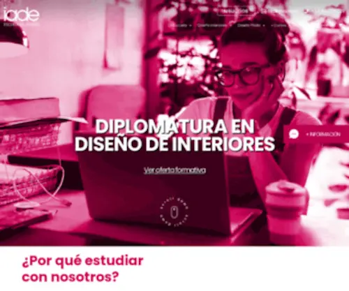 Iade.es(IADE Escuela de Diseño) Screenshot
