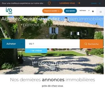 Iadfrance.fr(Annonces Immobilières) Screenshot