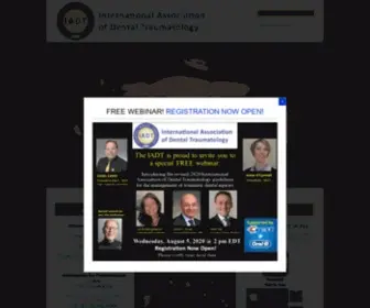 Iadt-Dentaltrauma.org(International Association for Dental Traumatology) Screenshot