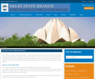 Iadvldelhi.com(IADVL Delhi) Screenshot